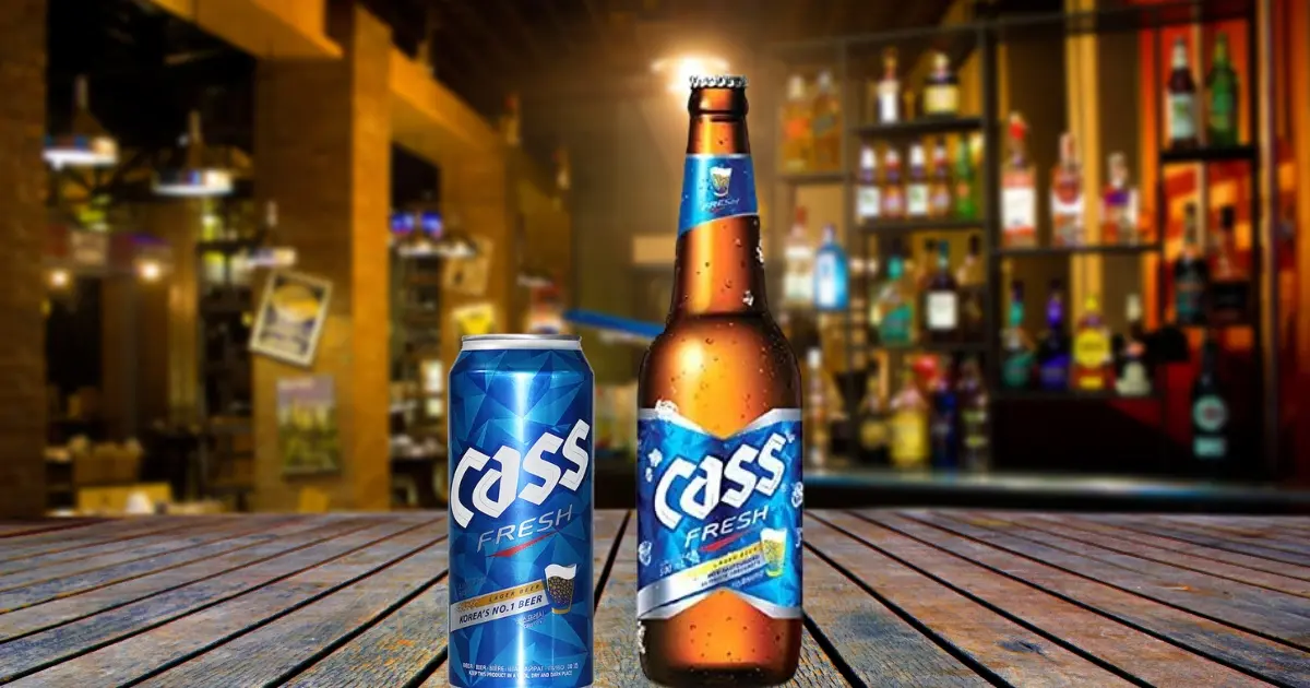 Cass Korean Beer